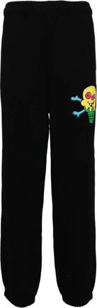 Icecream Sweatpants, male, Black, M, Graphic Print Track Trousers