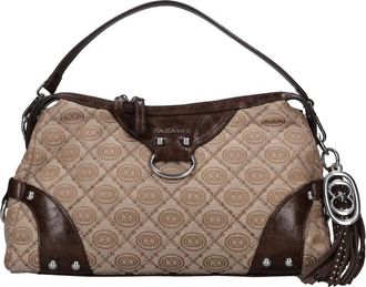 La Carrie Bolso Monogram Shiny - Bags - Mujer - Marr&oacute;n - ONE SIZE