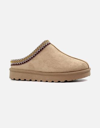 Lunar Womens Nepal Womens Slippers - Brown - Size: 4