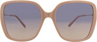 Chlo&eacute; Square-Frame Recycled Acetate Sunglasses