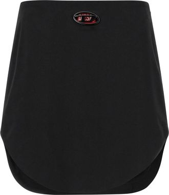 Diesel Dames, Rokken, Zwart, Maat: XS Wol