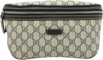 Gucci Pre-owned GG Imprim&eacute; Pouch - Dames - Vintage Heuptassen - Veelkleurig - ONE Size - Leer - Vintage