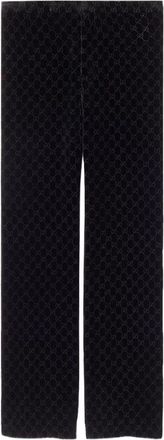 Gucci Gg Velvet Trousers