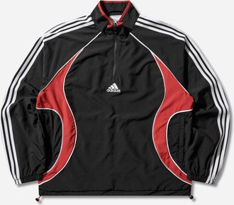 adidas Men s Teamgeist Half Zip Sweatshirt Black