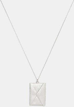 Coach Envelope Pendant Long Necklace
