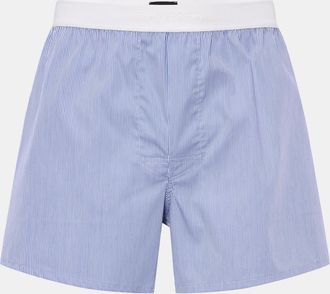 Tom Ford Herren - Boxershorts dunkelblau/weiß gestreift