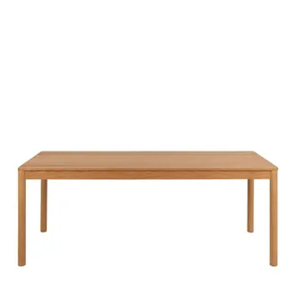 DRAWER Mesa de comedor extensible para 8 a 12 personas de madera 200-300x100c