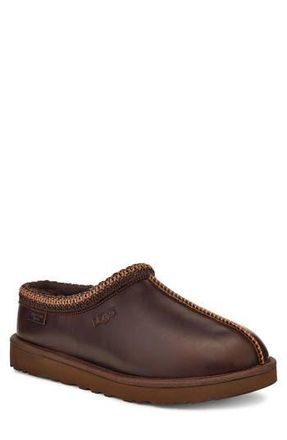 UGG Tasman Leather Slipper in Ironwood at Nordstrom Rack, Size 14