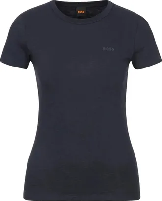 HUGO BOSS Mujer, Camisetas, Azul, Talla: L