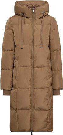 Mos Mosh Parka - Coats - Mujer - Marr&oacute;n - 2XL