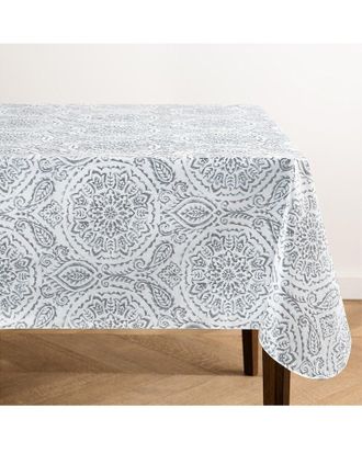 Elrene Savannah Boho Paisley Printed Vinyl Indoor/Outdoor Tablecloth