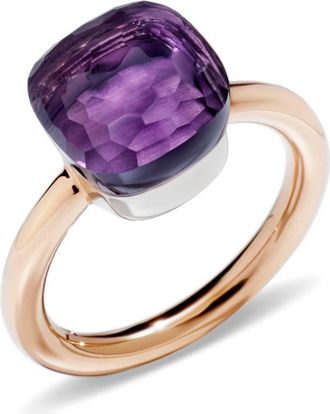 POMELLATO Nudo Classic Ring in Rose Gold/amethyst at Nordstrom, Size 6.75