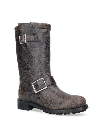 Jimmy Choo London Womens Boots Black Outer: Sheep Leather