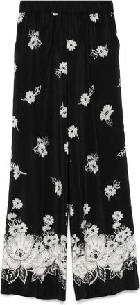 P.A.R.O.S.H. Wijde broek - Dames - Wijde Broeken - Zwart - XS - Broeken