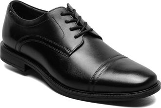 Nunn Bush Baxter Cap Toe Derby - Wide Width Available in Black at Nordstrom Rack, Size 13