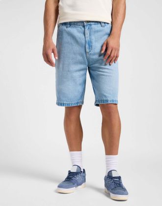 Lee Relax-fit-Jeans LEE Lee Jeansshorts Carpenter Short, Herren, Gr. 31, N-Gr, blau, Obermaterial: 100% Baumwolle CO., Jeans Relax-fit-Jeans