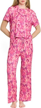 Honeydew Intimates All American Pajamas in Magenta Floral at Nordstrom, Size X-Small
