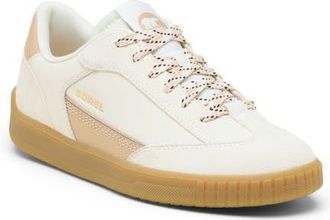 Sorel Ona Drift Lace-Up Sneaker in Snow/Canoe at Nordstrom, Size 10.5