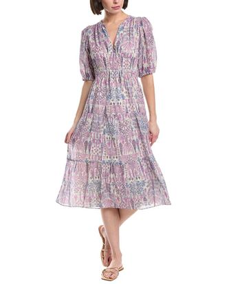 BA&SH Ba&Sh Panissa Midi Dress