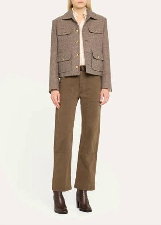 Nili Lotan Tibault Pant In Wood