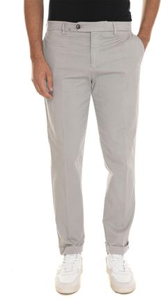 Berwich Pantalone modello chino YRETROGD Grigio chiaro Berwich Uomo