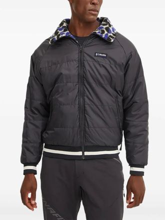 Columbia elasticated-hem padded jacket - unisex - Polyester/Polyester - L - Black