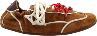 Naked Wolfe Soul Lage Sneakers - Dames - Sneakers - Bruin - 41 EU - Wol - Schoenen