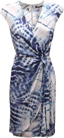 Guess Marciano Jurk met Rits aan de Achterkant - Dames - Korte kleedjes - Blauw - XS - Kleedjes
