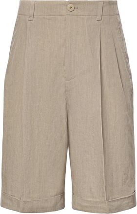 Jacquemus Le Short Pastro - Heren - Korte Broeken - Beige - S - Korte Broeken