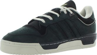 adidas Originals Mens Rivalry Low, Black/Beige, 11.5