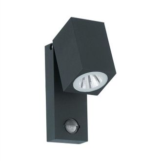 Eglo Eglo - Sakeda - led Outdoor Wall Light with pir Motion Sensor Anthracite IP44