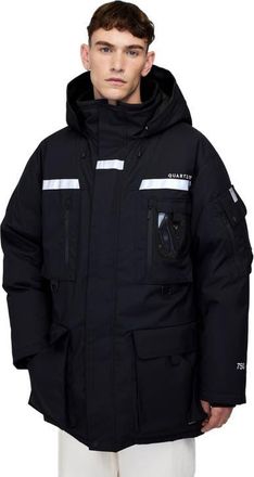 Quartz Co. VOSTOK 3.0 | Hooded Down Expedition Jacket in Black at Nordstrom, Size Xx-Large