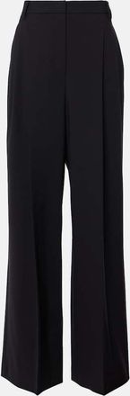 Brunello Cucinelli Wool-blend wide-leg pants