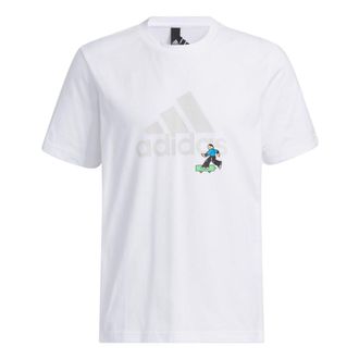 adidas Graphic Logo T-Shirts White IA8156