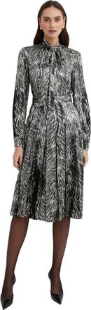 Dolce & Gabbana And White Midi Jurk - Dames - Casual kleedjes - Veelkleurig - M - Kleedjes