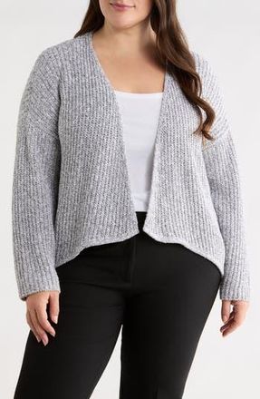 Eileen Fisher Organic Cotton Blend Cardigan in Dark Pearl at Nordstrom Rack, Size 1 X