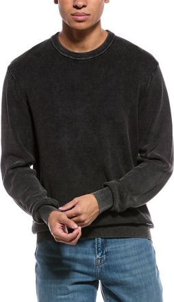 Weatherproof Vintage Rib Knit Stonewash Crewneck Sweater