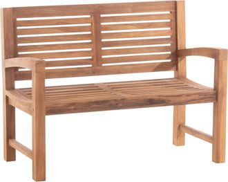 Clp Banco De Madera De Teca Halden Teca 120 Cm