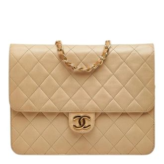 Chanel Borsa a spalla vintage Pre-owned - - Pre-owned - Donna - Beige - ONE SIZE