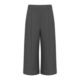 Emme Di Marella Emme DI Marella - Ginnasta Culotte Broek - Dames - Broeken - Grijs - Maat: S Leer