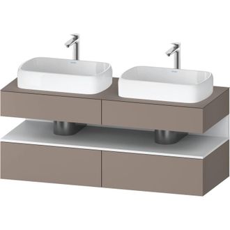 Duravit Qatego Consola Mueble Bajo Lavabo, 2 Extensiones, 2 - Duravit