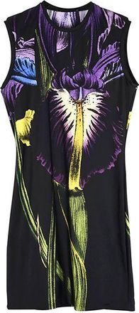Christopher Kane Pansy print stretch-jersey bodycon dress Size M