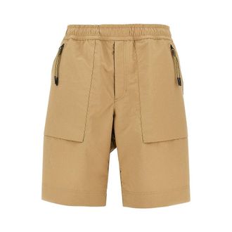 Moncler Day-Namic technical froiss&eacute; shorts Man S