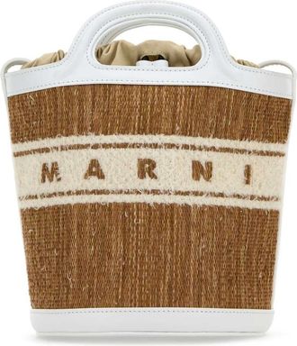 Marni Tropicalia Bucket Bag - Dames - Handtassen - Veelkleurig - ONE Size - Katoen - Tassen