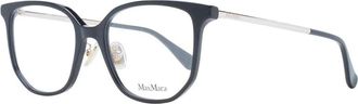 Max Mara Zwarte Plastic Vlinder Optische Frames - Dames - Brillen - Zwart - ONE Size - Accessoires