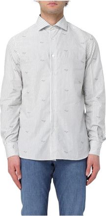 Emporio Armani Hombre, Camisas, Azul, Talla: M