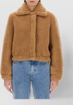 Moschino short faux fur jacket