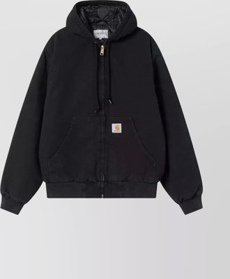Carhartt Work in Progress active hooded jacket kangaroo pockets