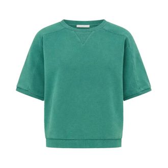 By-Bar Amsterdam Gina Top - Dames - Sweatshirts & Hoodies - Groen - Maat: S
