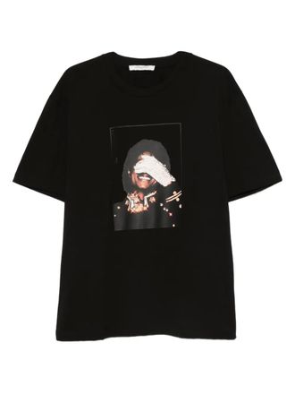 Ih Nom Uh Nit graphic-print T-shirt - Black